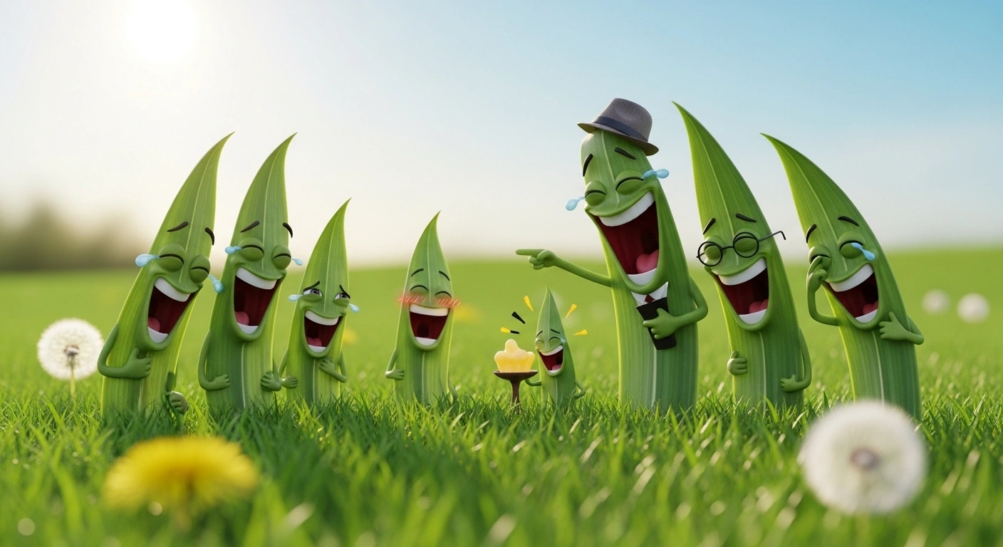 grass jokes