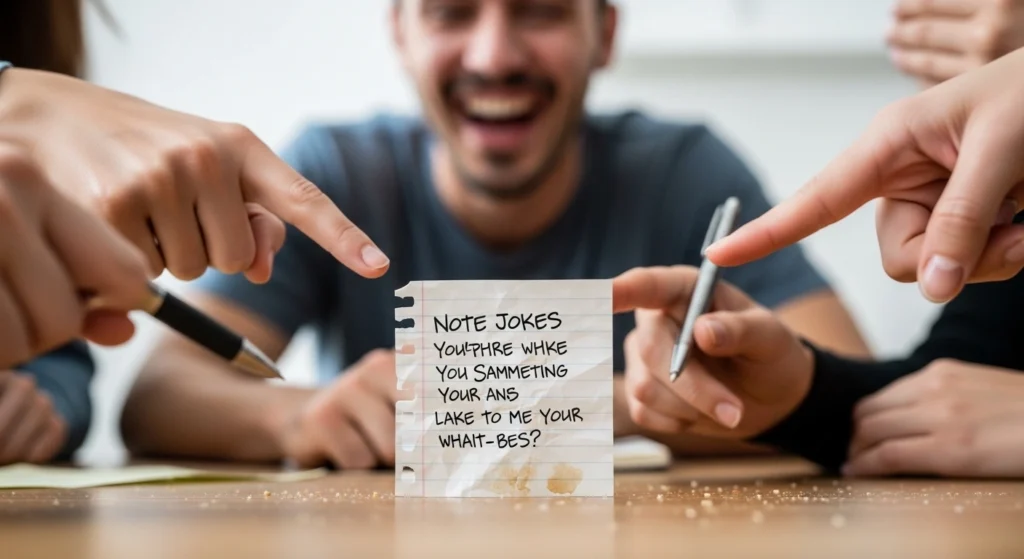 note jokes