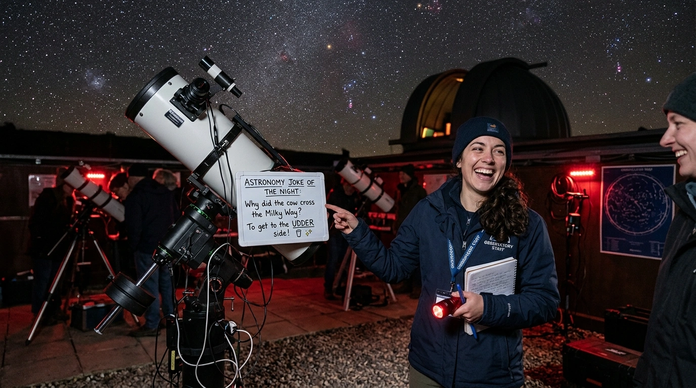 Astronomy jokes one liners