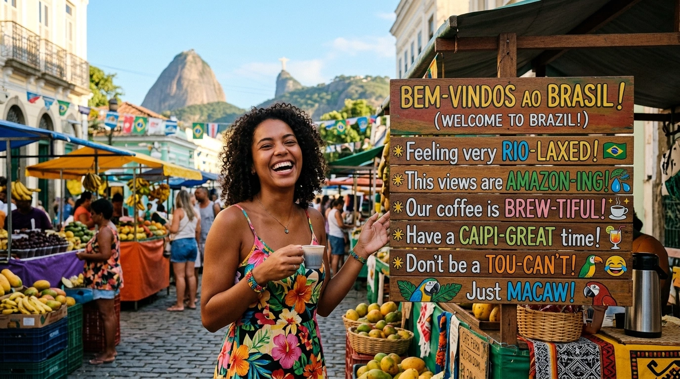 Brazil puns in english