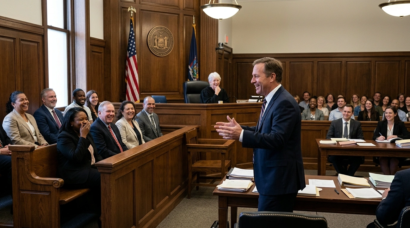 Courtroom jokes in english