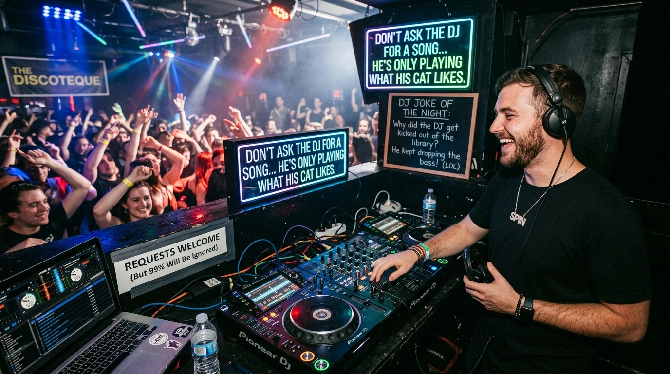 DJ jokes Marinara