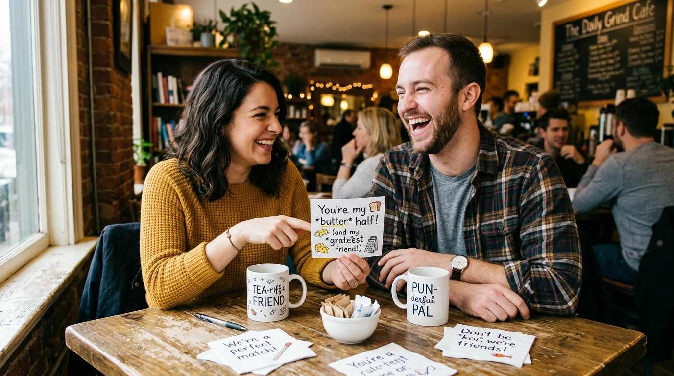 Friend puns one liners