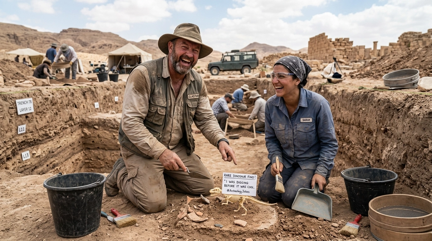 Funny Archaeology Stories