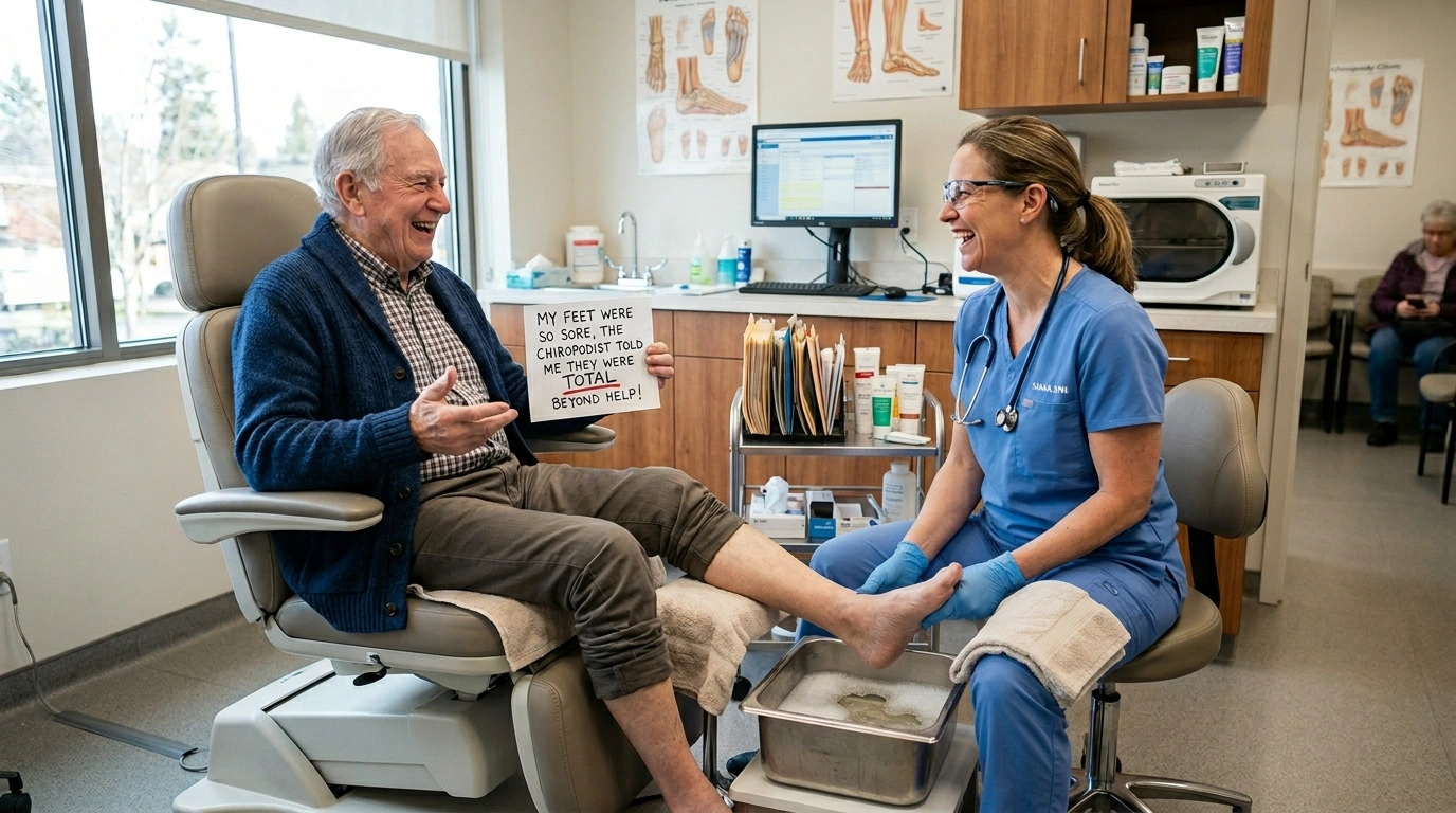 Short chiropodist jokes