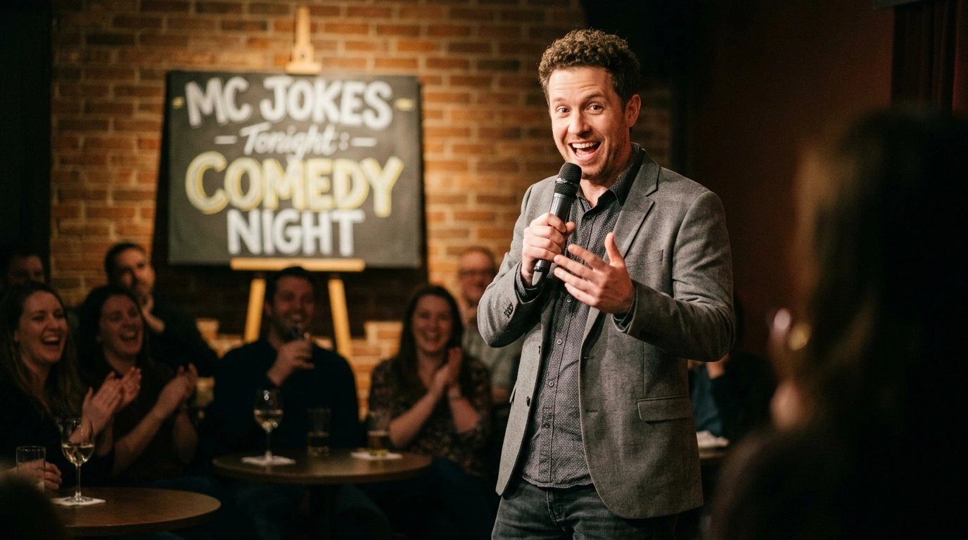 Short clean mc jokes for adults