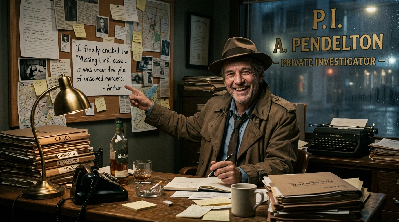 Short detective jokes