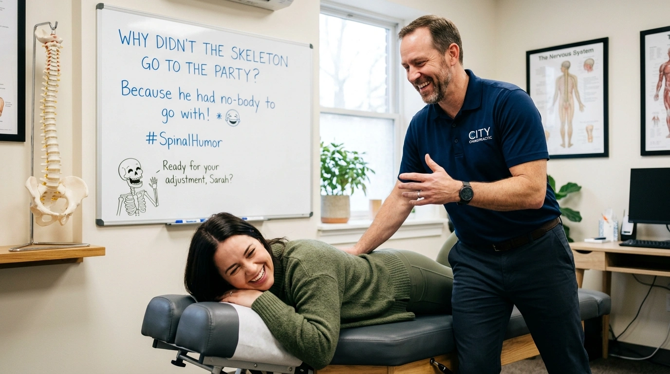 Chiropractor jokes one liners for adults