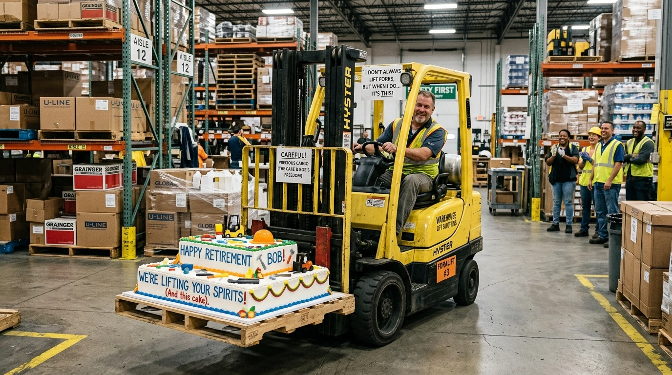 Forklift jokes one liners