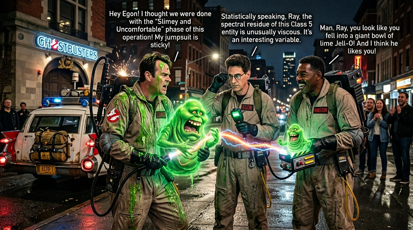 Ghostbuster Jokes One Liners