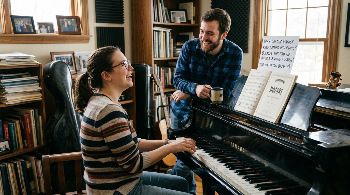 Piano jokes one liners