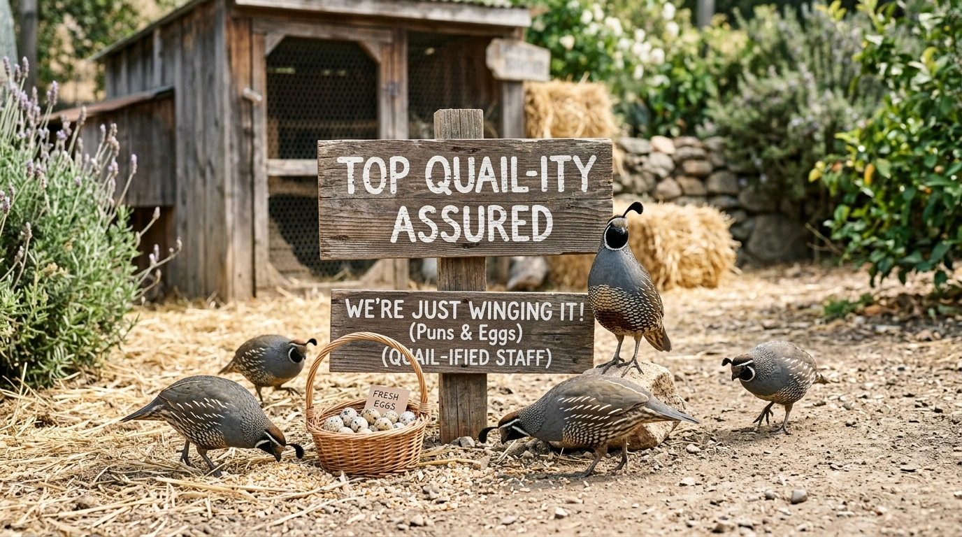 Quail Puns One Liners