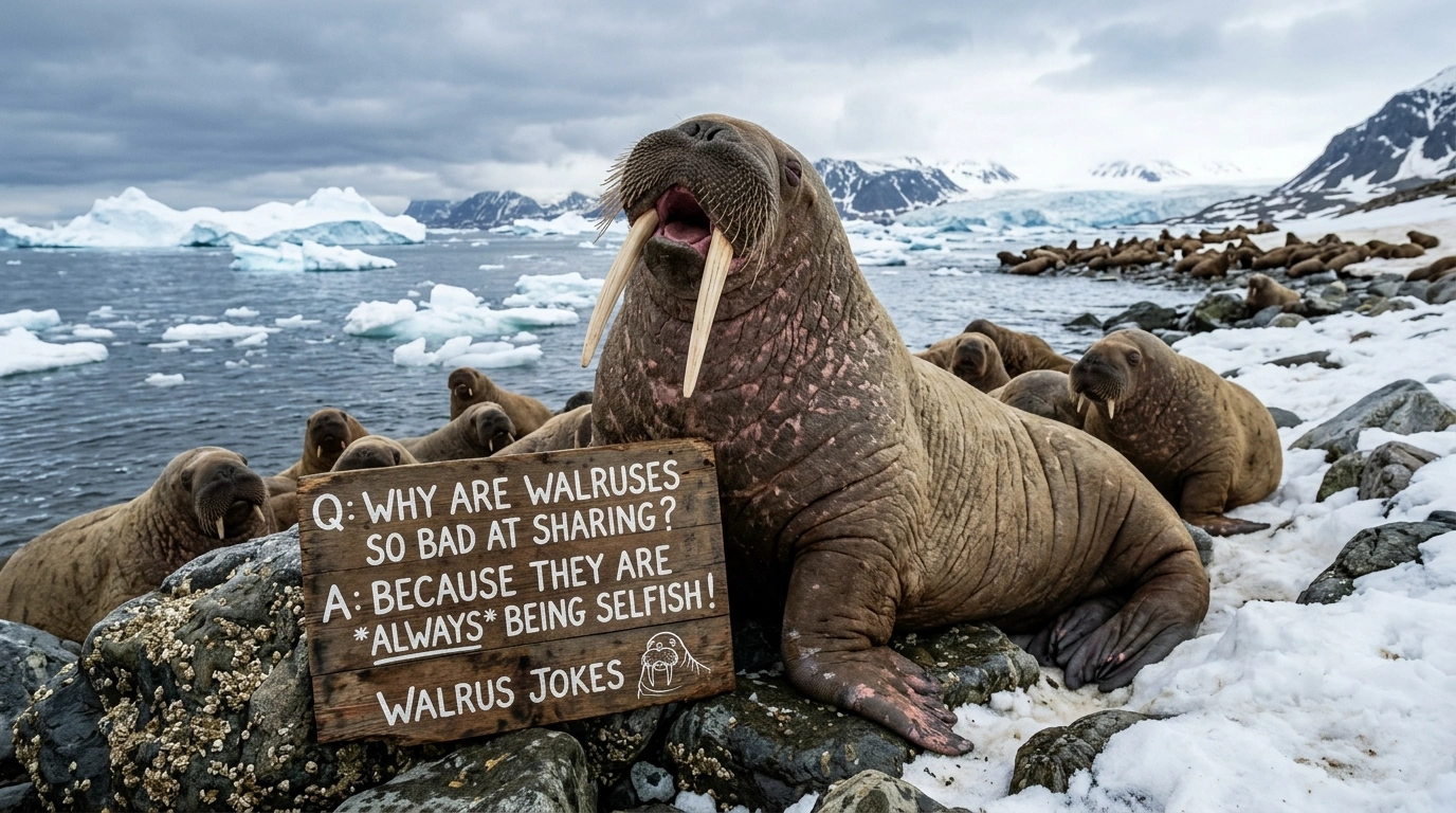Walrus jokes one liners