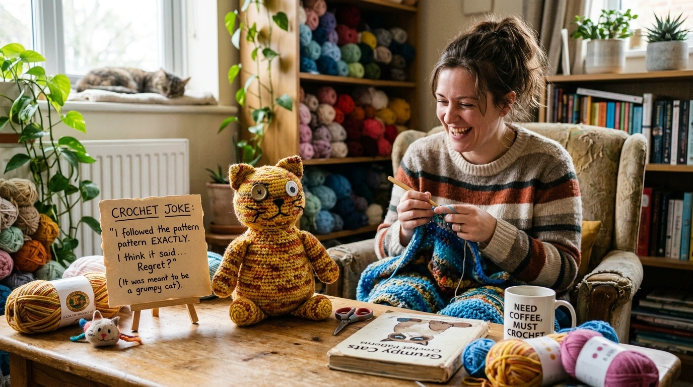 Yarn Jokes One Liners